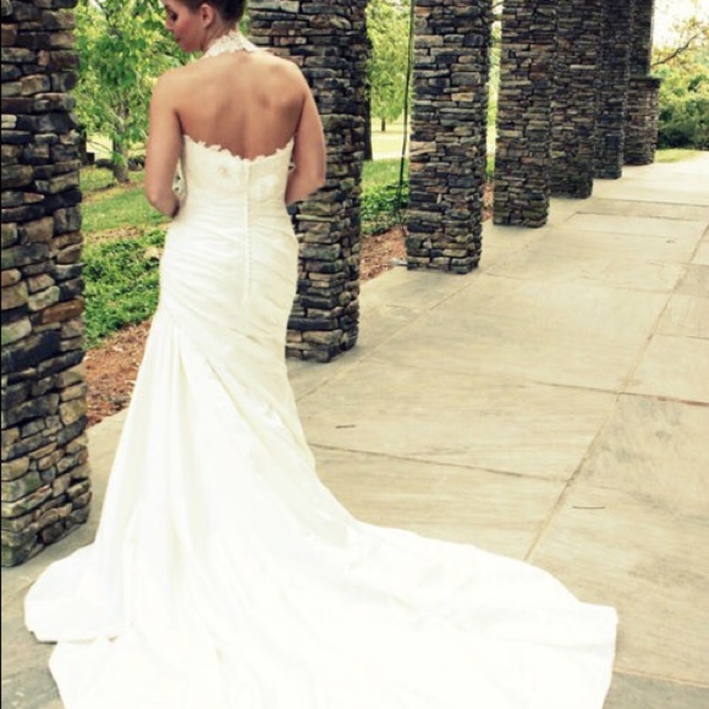 Enzoani Blue wedding gown